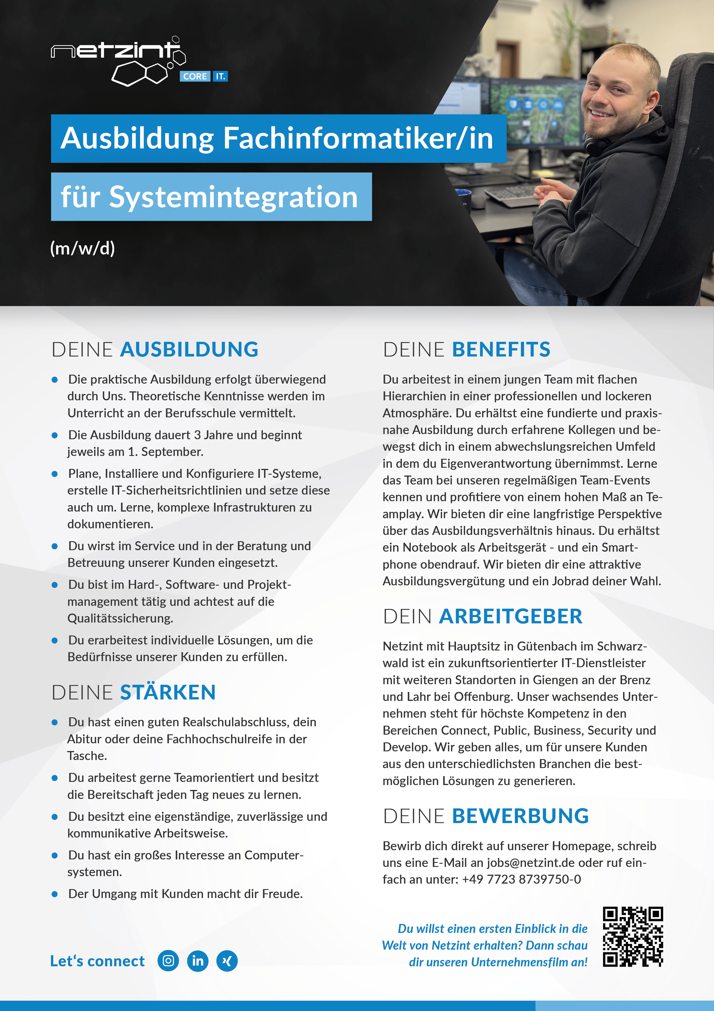 Ausbildung Fachinformatiker/in für Systemintegration